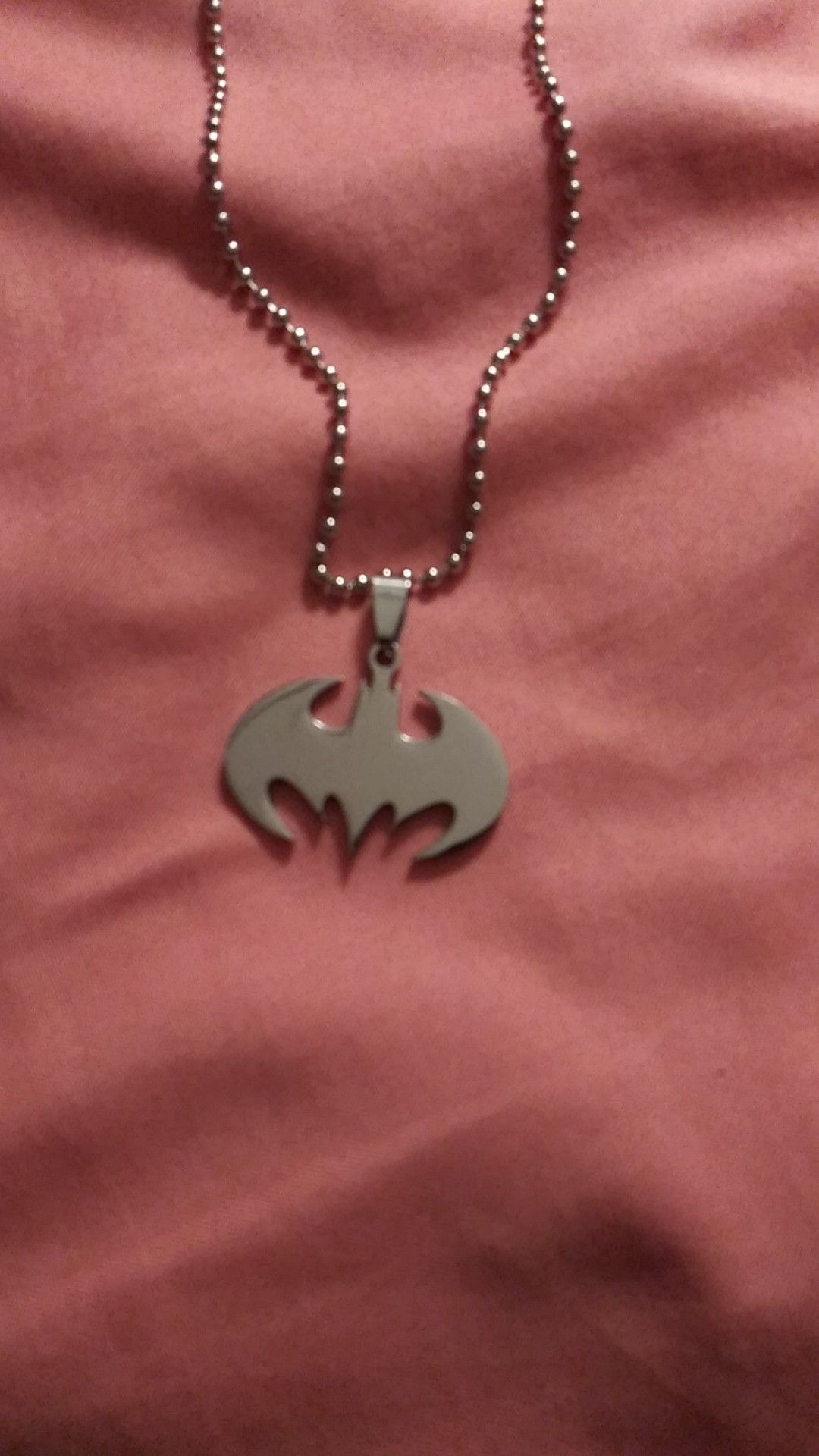 Batman or Superman pendant