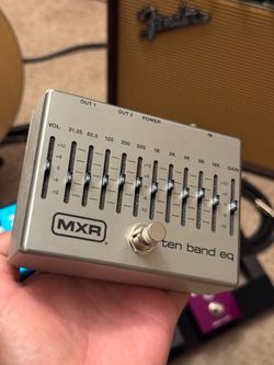MXR M108S Ten Band EQ Guitar Pedal