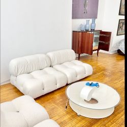 Mario Bellini For Eternity Modern Sofa And Ottoman 