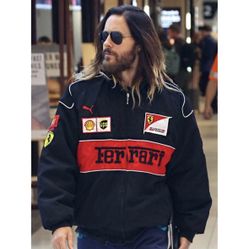 Vintage Ferrari Bomber Jacket