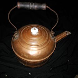 Antique Copper Kettle