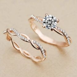 Twisted Double Round Trendy Pure