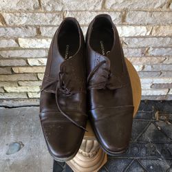 Men Brown Dress Shoes 9.5