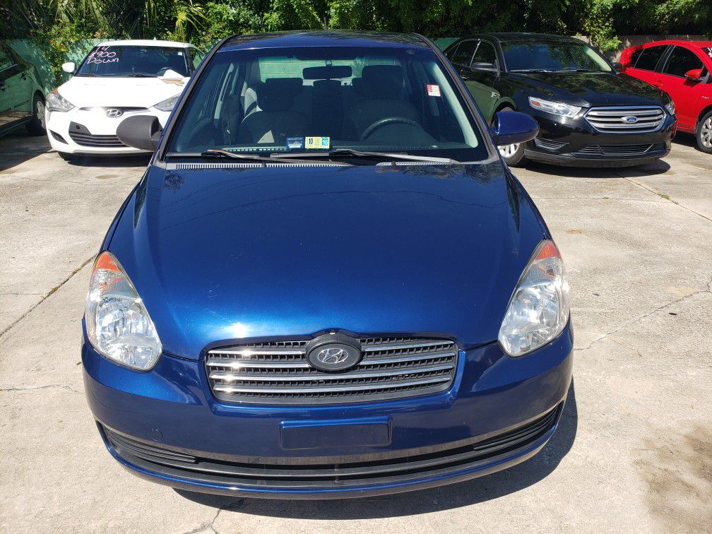 2008 HYUNDAI ACCENT ONLY $ 500 DOWN RUNS AND DRIVES GREAT ICE COLD AC