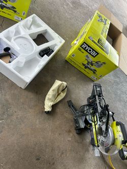 Ryobi 7-1/4 Sliding miter Saw precio firme