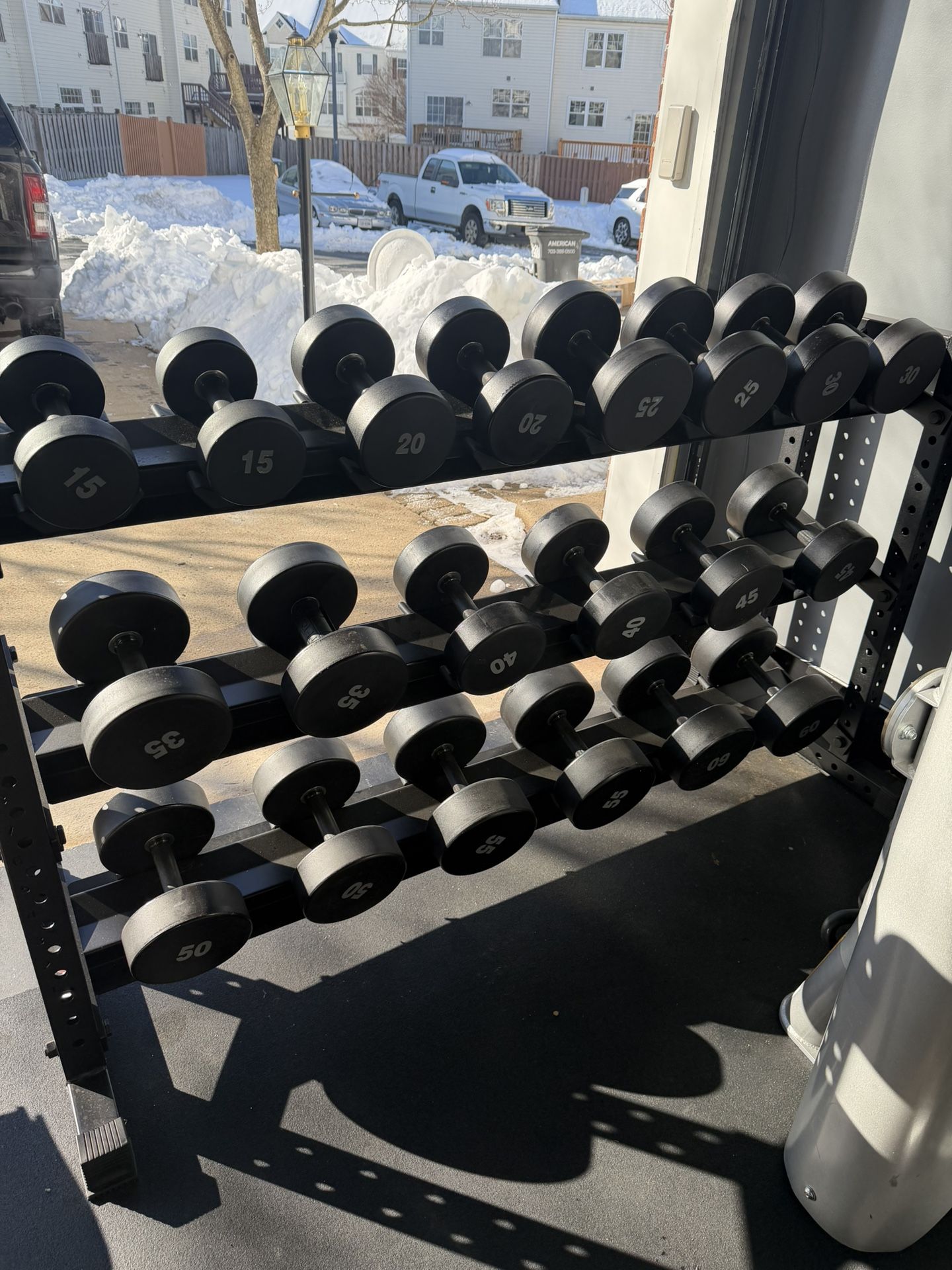 Dumbbells Set 5 60 With Rack
