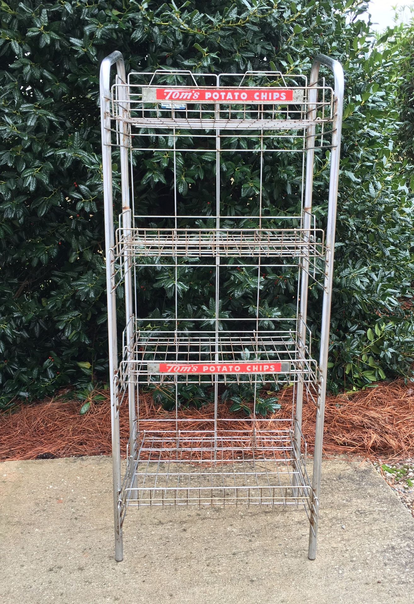 Tom's Potato Chip Peanut IMetal Display Rack Stand ~ $125 OBO