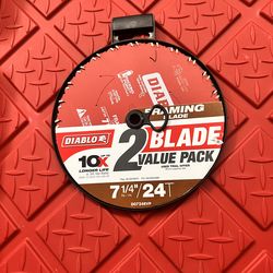 2  blade pack     7  1/4