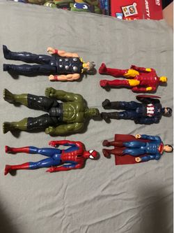 Super hero figures