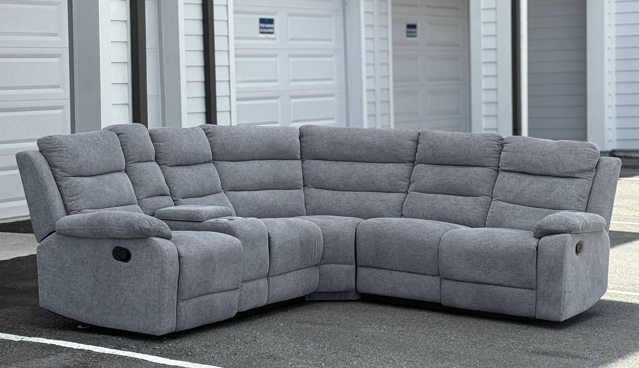 🛋️ Sofa/Couch Sectional - Recliners - Gray - Delivery Available 🚛