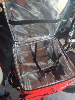 Hot food delivery box