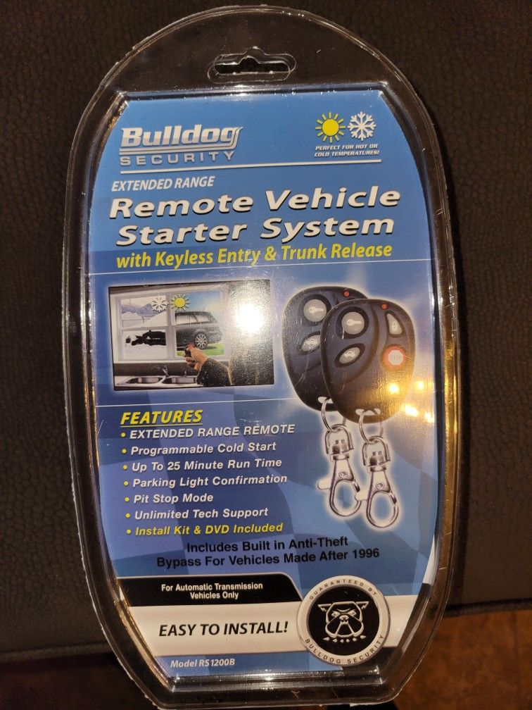 NEW Security Extended Range Remote Vehicle CAR Starter System
