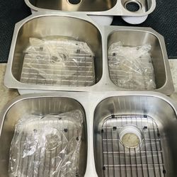 3 Under-mount Kitchen Sinks 16 gauge high-end