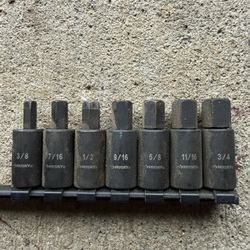 1/2” Drive Impact Allen Sockets