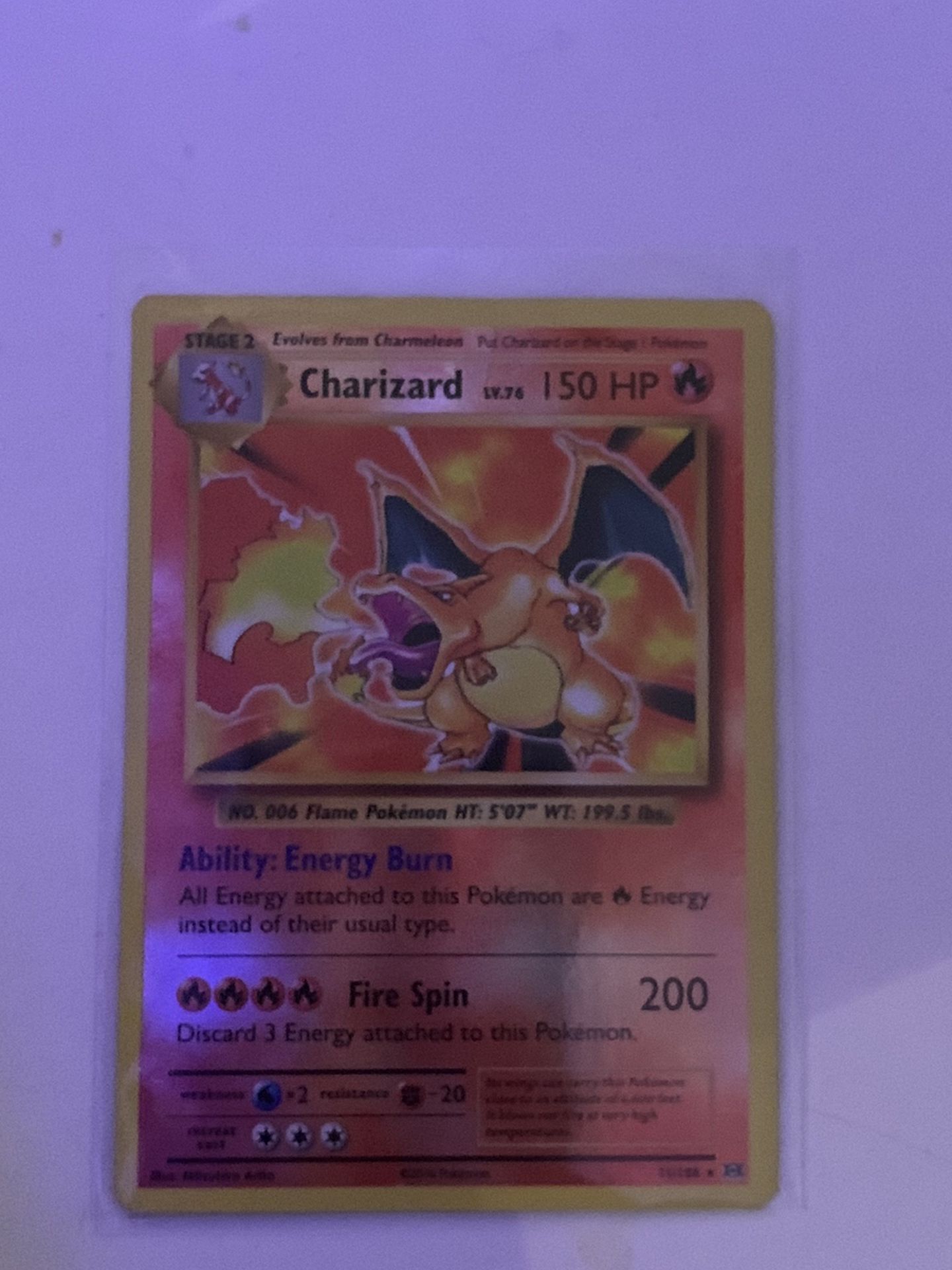 CHARIZARD REVERSE HOLO (MESSAGE OFFERS AND TRADES