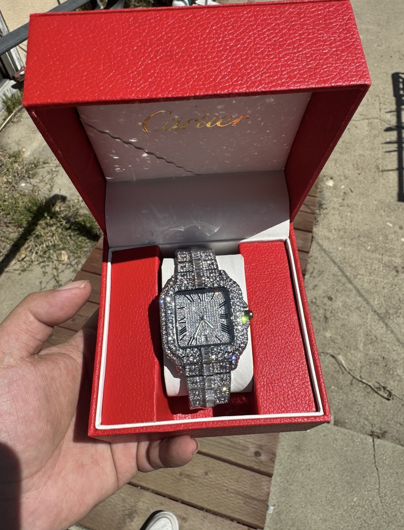 Luxury Iced Our Watch With Box