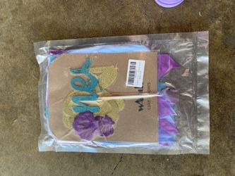 1st Birthday Little Mermaid High Chair Skirt
