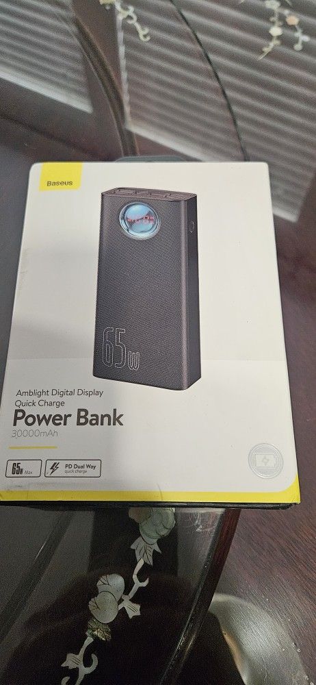 Baseus BRAND NEW 30000MAH 65 WATT POWER BANK