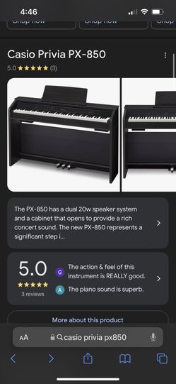 Casio Privia PX 850 for Sale in Phoenix AZ OfferUp