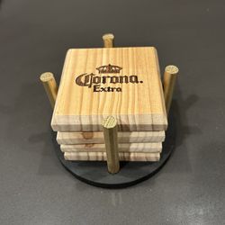 Beer Coaster  Bottle Opener With Holder 