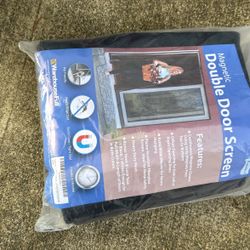 Magnetic Double Screen Doors