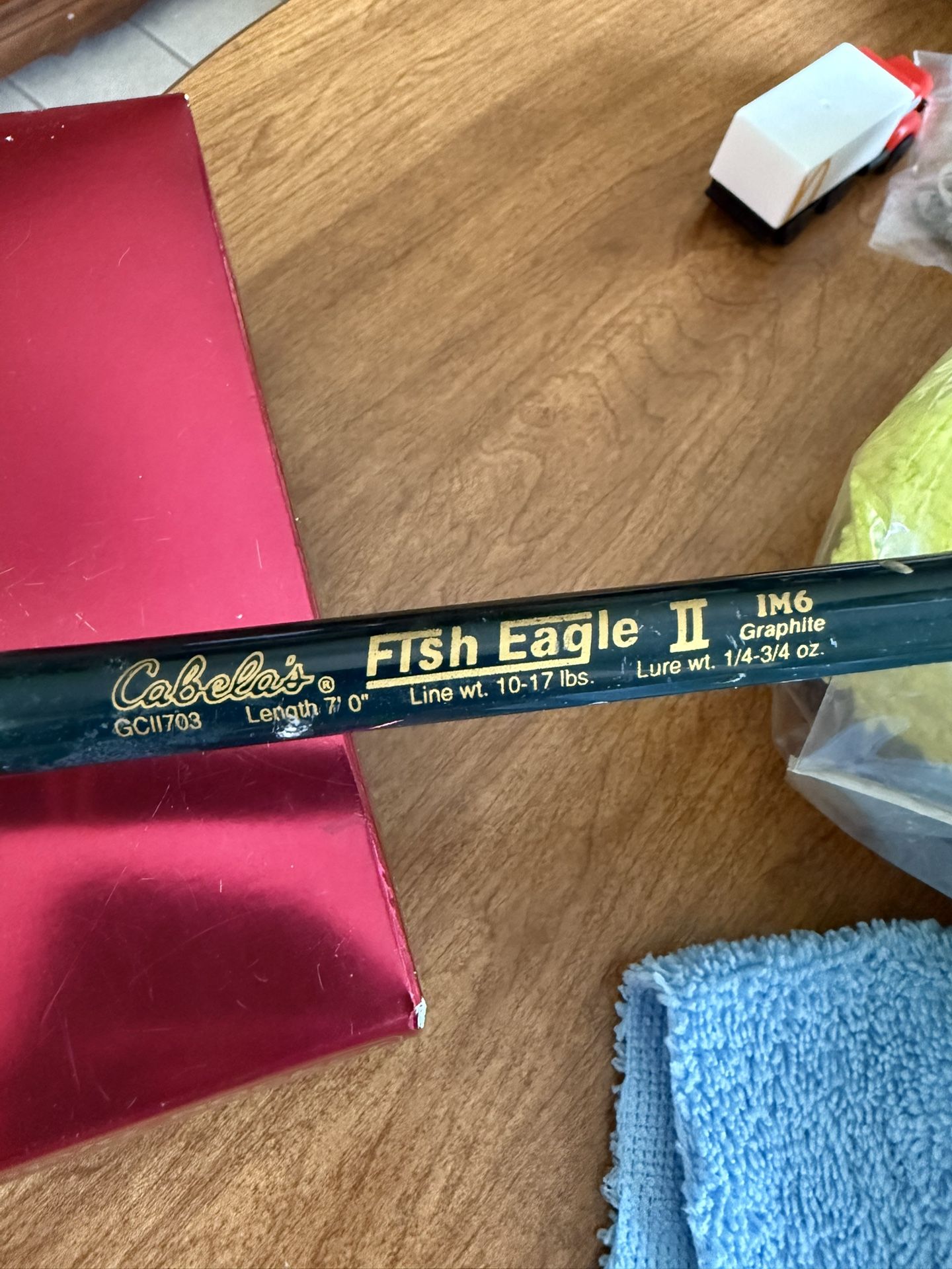 Cabela’s Fish Eagle II GCII703 Casting Rod