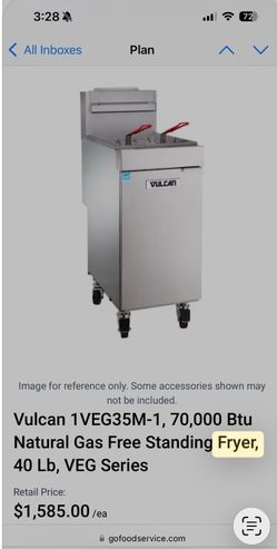 Commercial fryer