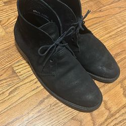 Thursday Boots Chukka Suede Black Size 9.5
