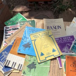Vintage Instructional Piano Sheet Music
