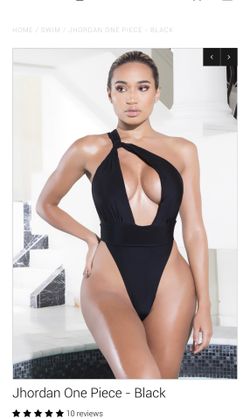 Brand New Jhordan One Piece - Black