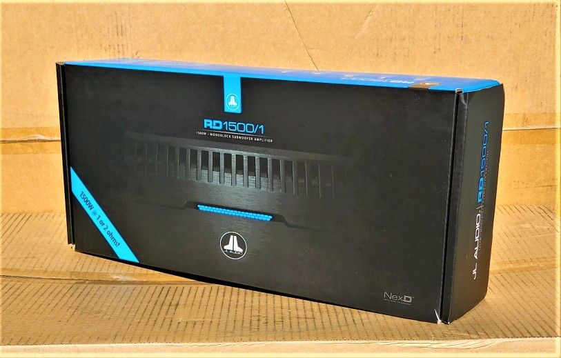 Jl Audio RD Series Car Amplifier System 3000 Watts Mono Subwoofer Amp RD1500/1 🚨 Payment Options Available 🚨 No Credit Needed 🚨