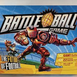 Vintage 2003 Battleball The Future of Football Board Game 99% Complete