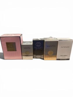 Various Perfumes and Colonges