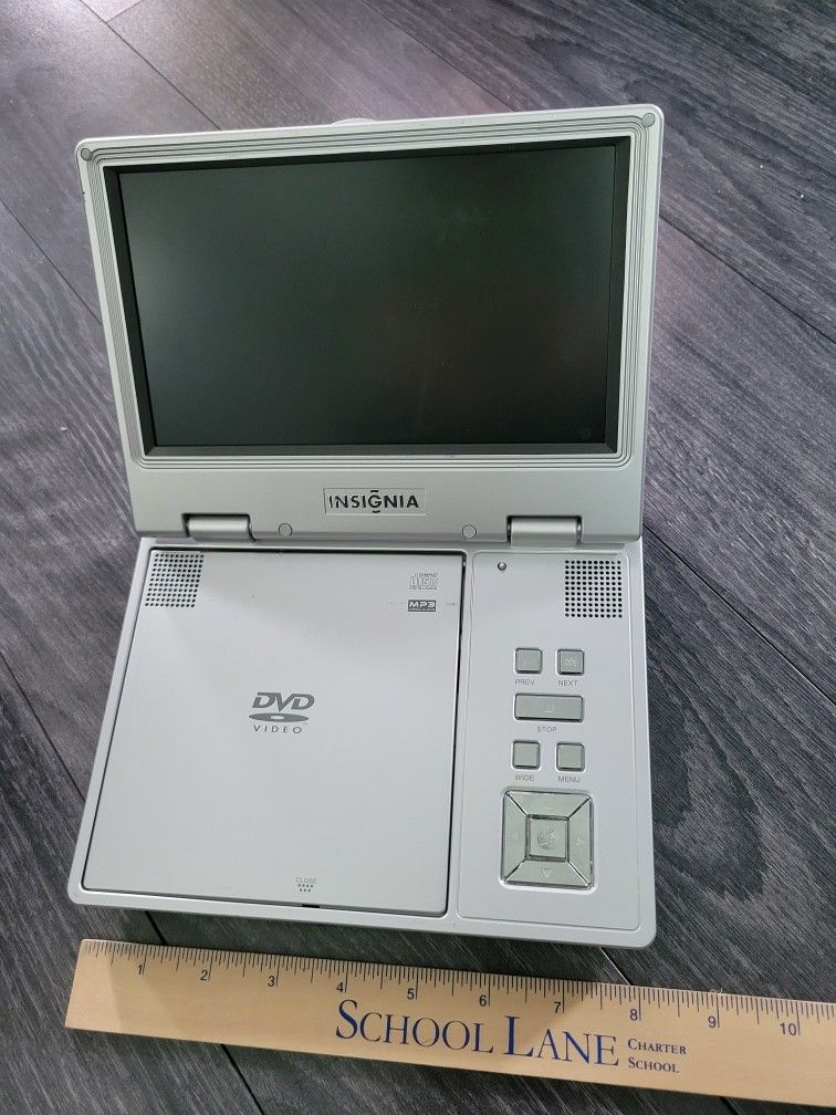Insignia Portable DVD Player and Carrying Case