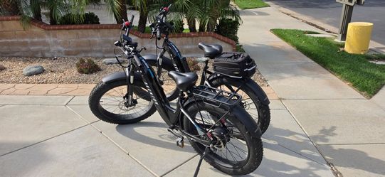 Pair of Aventon Aventure Electric Bikes
