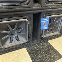 Kicker L7s12 Dual Ported Subwoofer Box