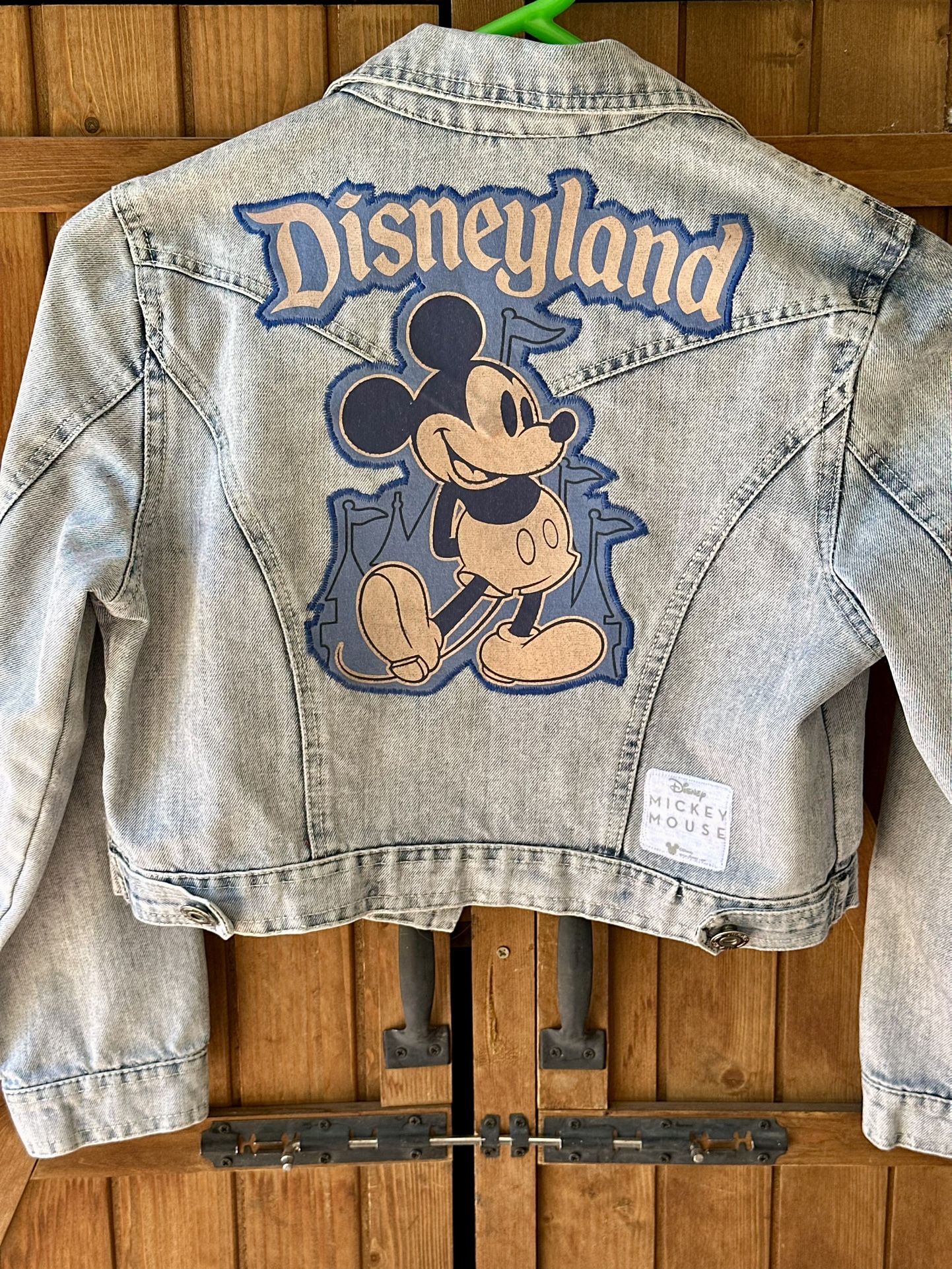 Girls "Mickey Mouse" Jean Jacket by Jeans-Large
