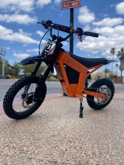 Tuttio Soleil01 LO Electric Dirt Bike (Lava Orange)