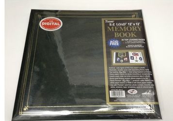 Pioneer Photo Albums Mb10 Ez-Load Deluxe Memory Book, 12" X 12"