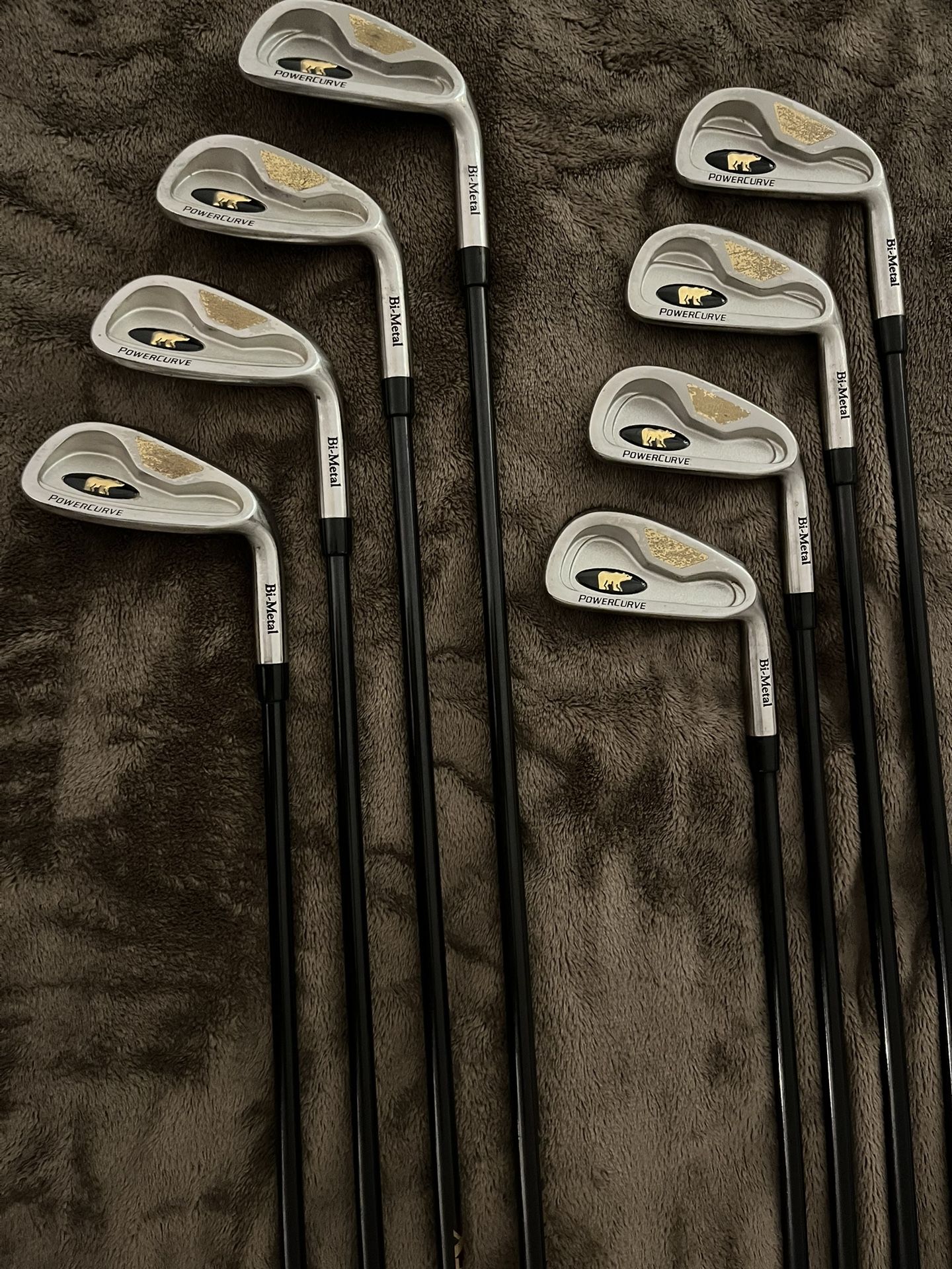 Golden Bear Power Curve 3-PW iron set RH