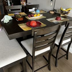 Full Set Dining Table With Chairs 