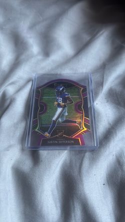 Justin Jefferson Select Rookie RC Trading Card
