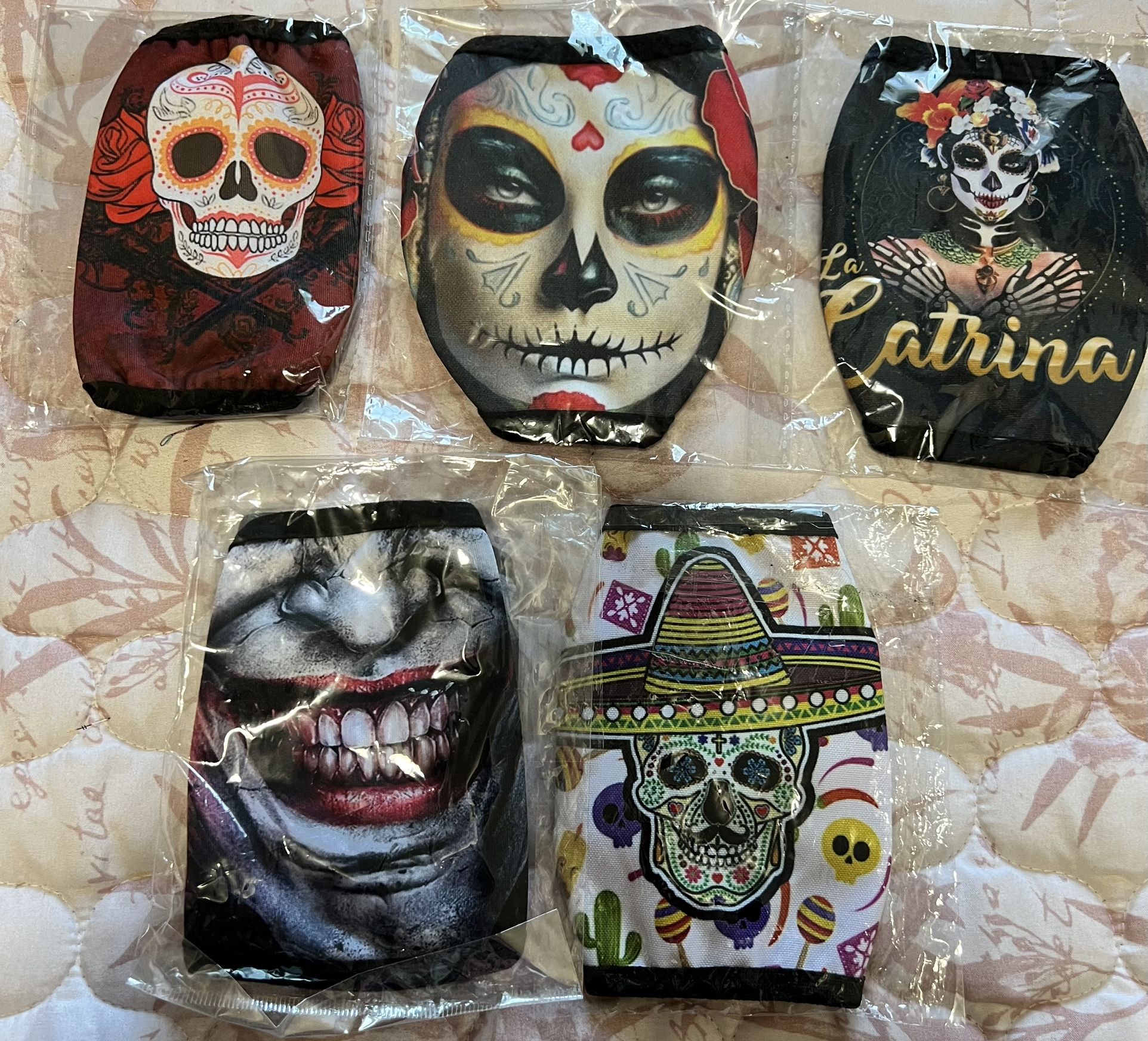 Dia De Muertos Mouth Covers / Day Of The Death 