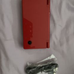Red Nintendo DSi - Twilight Menu comes with charger