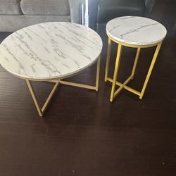 Center Coffee Table & Side Table