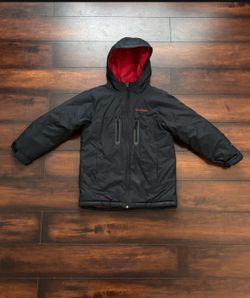 Little Boys Clothes Columbia Youth Black Snow Jacket Designed For Skiing And Snowboarding Great For Snow, Rain, And Cold Weather Size 8 Kids 