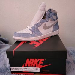 Jordan 1 High Hyper Royal Smoke Grey - Size 11 Mens (DS)