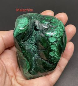 Malachite Genuine FreeForm Stone from Congo, Africa 224g BEAUTIFUL