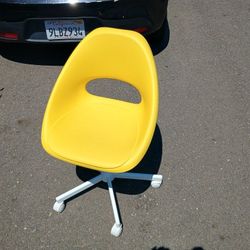 Yellow Chair From Ikea