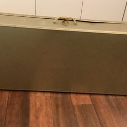 UNDER BED METAL STORAGE CONTAINER LOCK & KEY